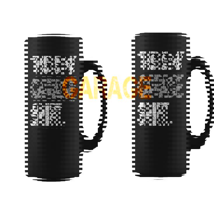 For Dad Father's Day Daddy Son Matching This Is My Garage Coffee Mug