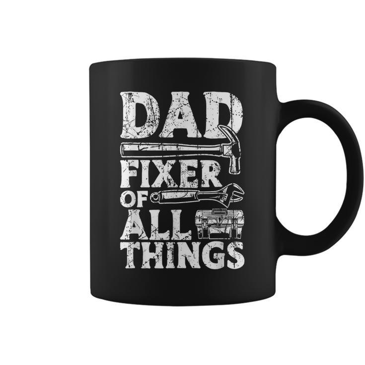 Dad Fixes Everything Handyman Dad Accessories For Fixer Coffee Mug