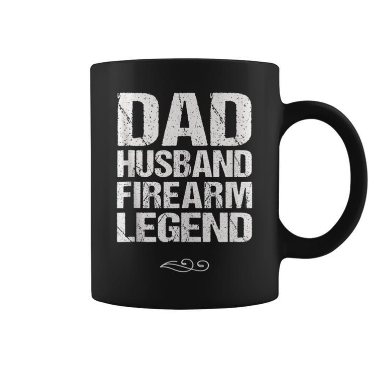 Dad Husband Firearm Legend Gun Collector Weapon Coffee Mug