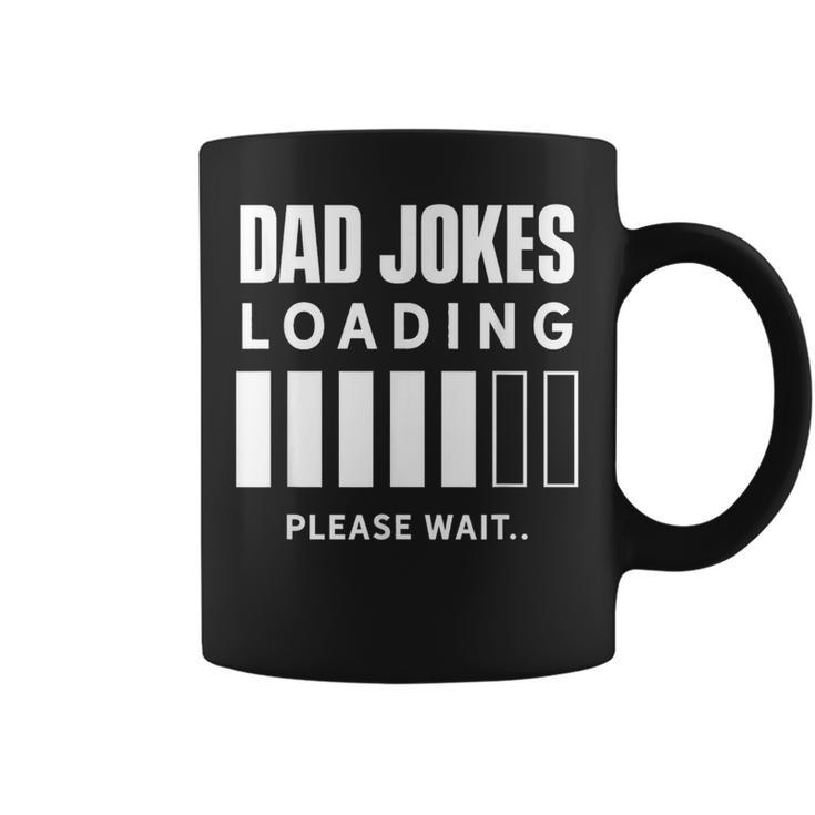 Dad Joke Lädt Bitte Waten Jokes Papa Joke Father Tassen