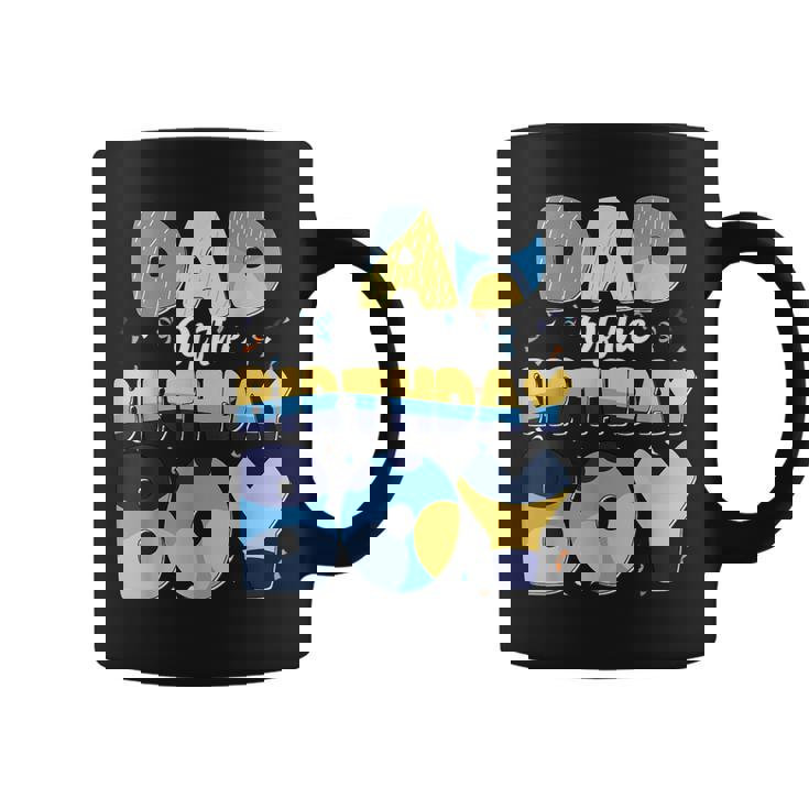 Dad And Mom Birthday Boy Dog Family Matching Coffee Mug