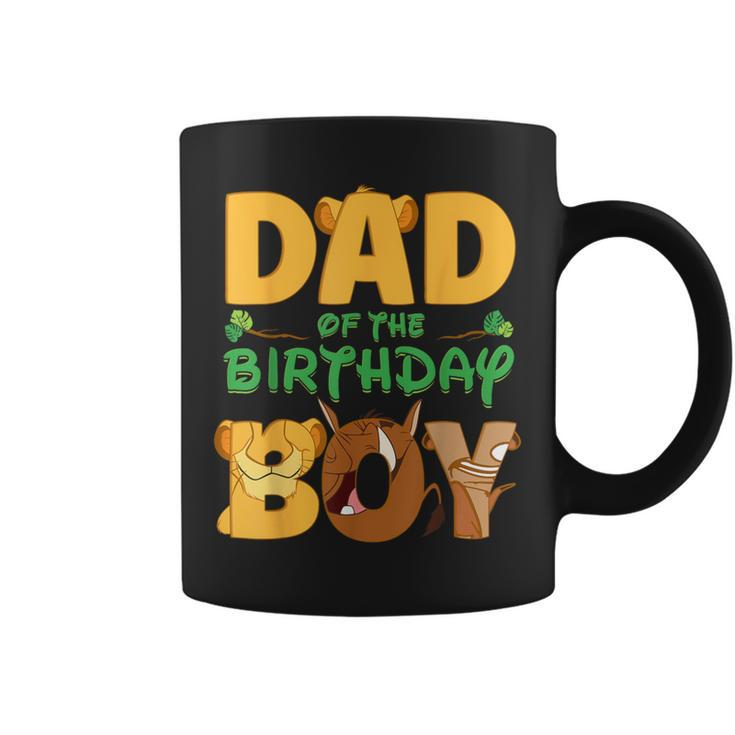 Dad And Mom Birthday Boy Lion Family Matching Coffee Mug