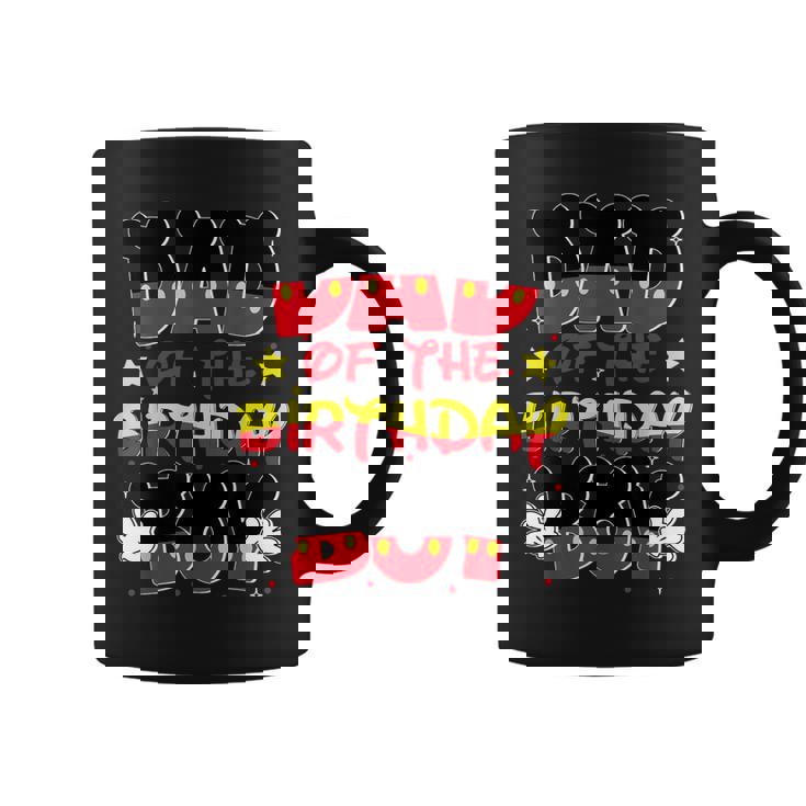 Dad And Mom Birthday Boy Mouse Family Matching Coffee Mug