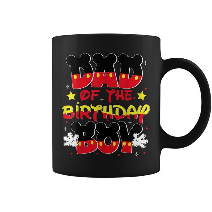 Dad And Mom Birthday Boy Mouse Family Matching Coffee Mug