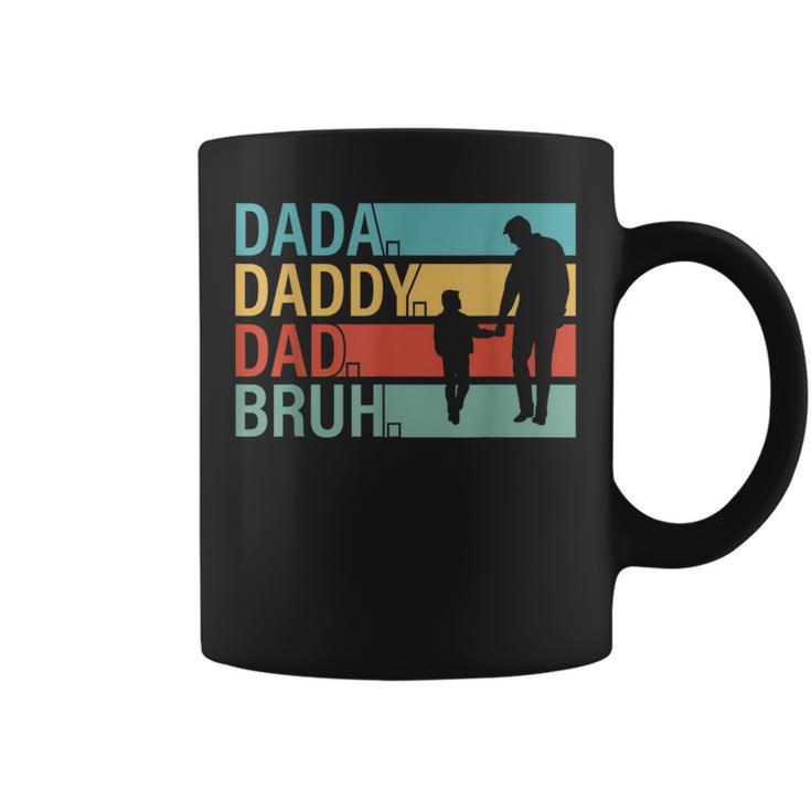 Dada Daddy Dad Bruh Fathers Day 2024 Coffee Mug