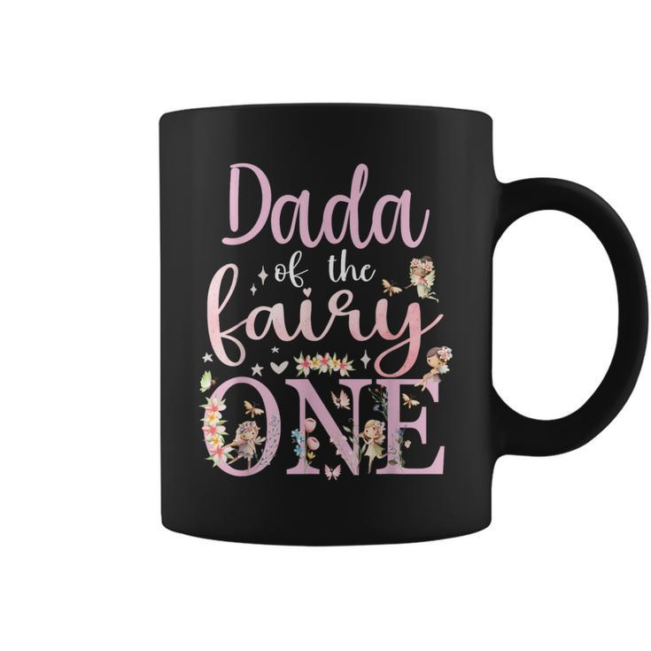 Dada Of The Fairy One Dad 1St Birthday Party Family Matching Coffee Mug