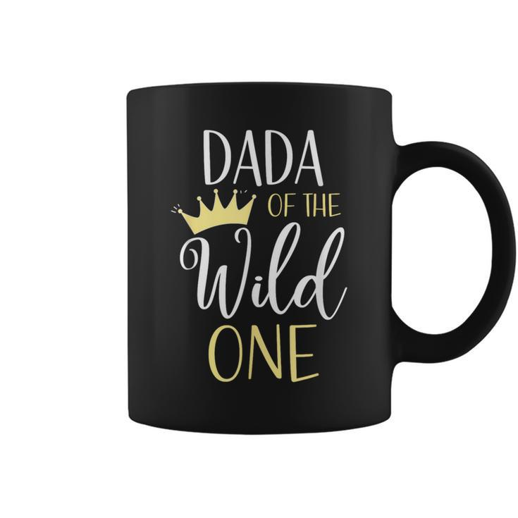 Dada Of The Wild One First Birthday Matching Family Coffee Mug