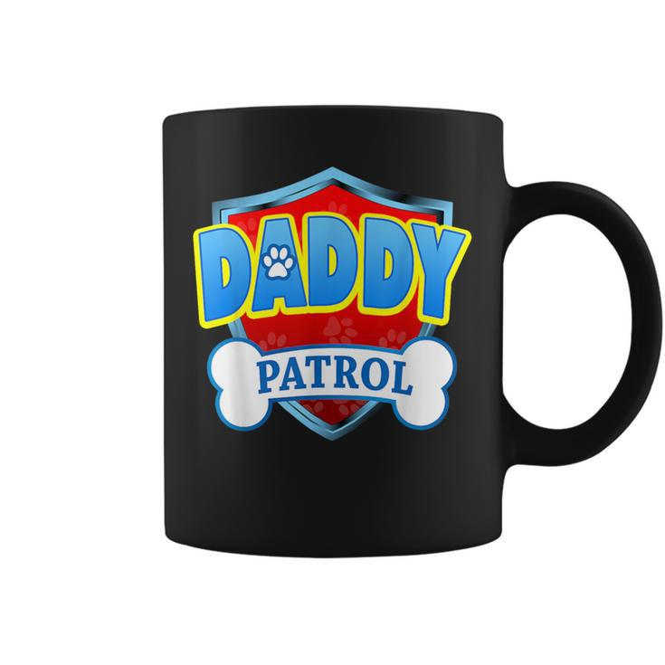 Daddy Of The Birthday Boy Girl Dog Paw Family Matching Coffee Mug