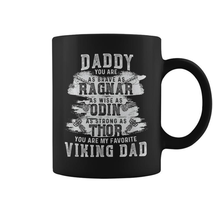 Daddy Is My Favourite Viking Father's Day Coffee Mug