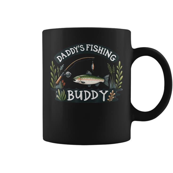 Daddy's Fishing Buddy Vintage Style Angler Enthusiast Coffee Mug