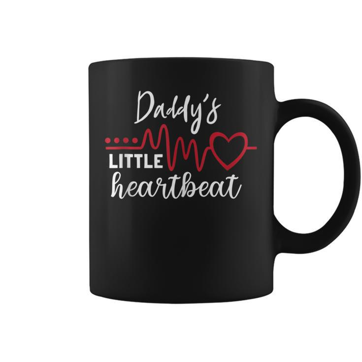 Daddy's Little Heartbeat Coffee Mug