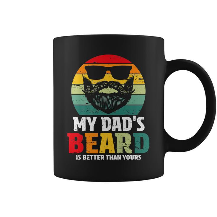 My Dad's Beard Is Better Than Yours Vintage Fathers Day Coffee Mug