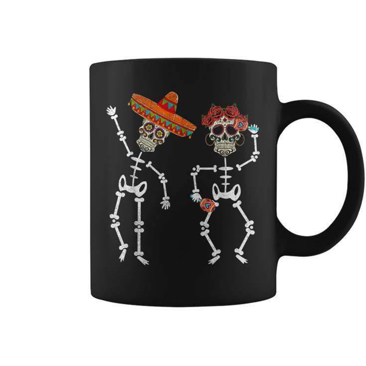 Dancing Skull Apparel Dead Day Dia De Los Muertos Coffee Mug