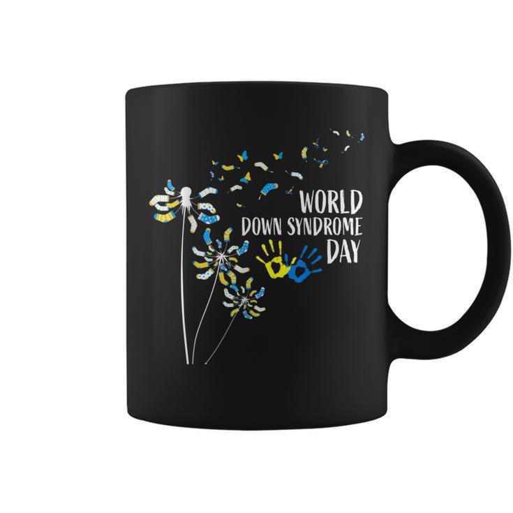 Dandelion Socks World Down Syndrome Day Awareness Coffee Mug