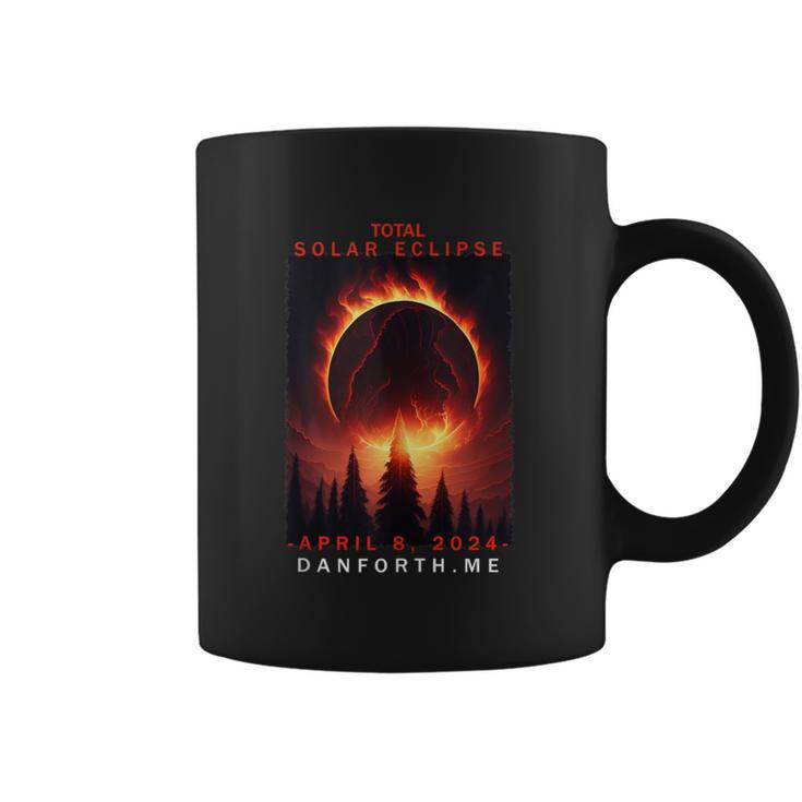 Danforth Maine Total Solar Eclipse 2024 Coffee Mug