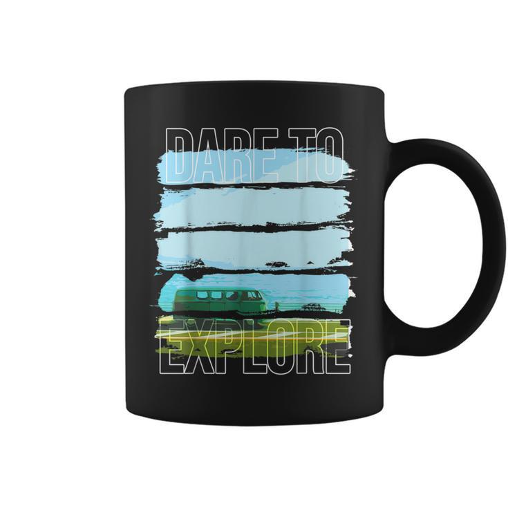 Dare To Explore Traveling Coffee Mug