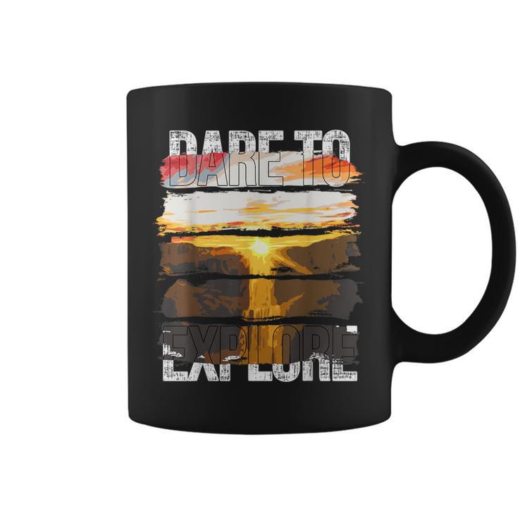 Dare To Explore Waterfalls Coffee Mug