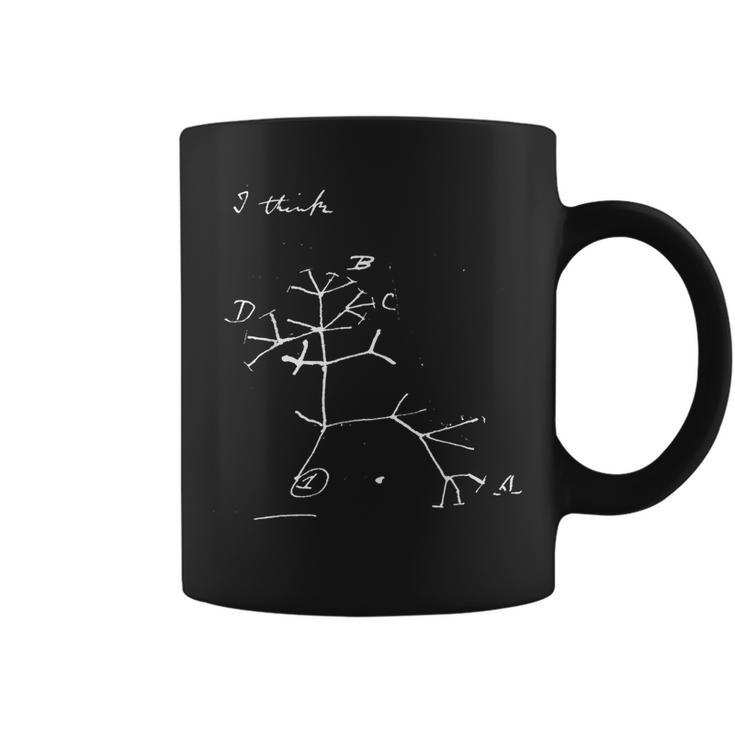 Darwin Árbol De Laida Evolución Ciencia Biología Nerdy Darwin Taza de café