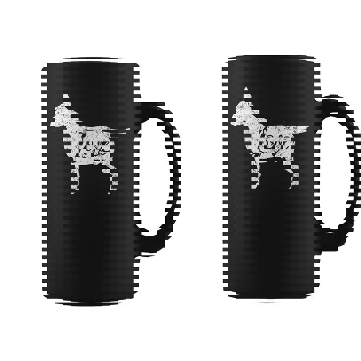 De Bull Terrier Con Diseño De Bull Terrier Taza de café