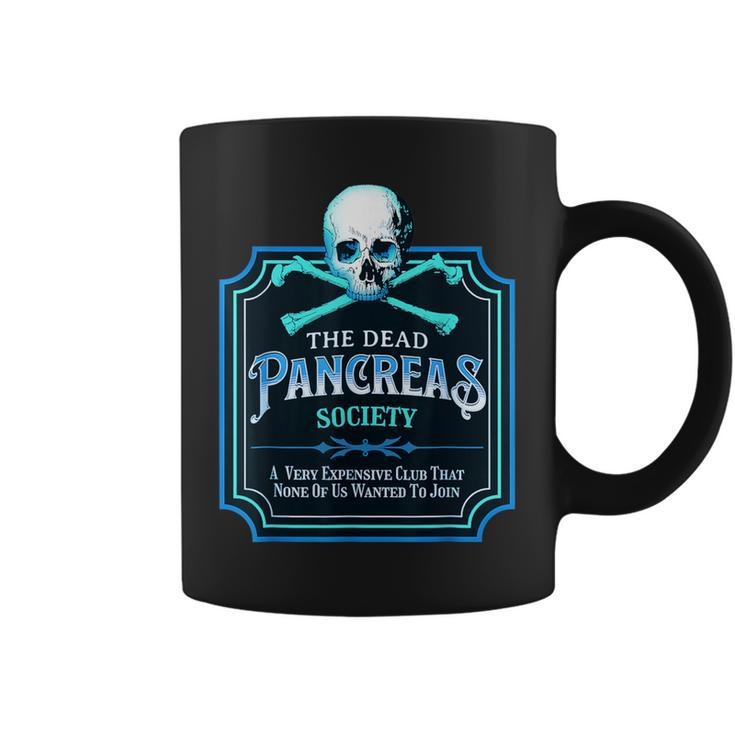 Dead Pancreas Society Diabetes Awareness Day Sugar Skull Coffee Mug