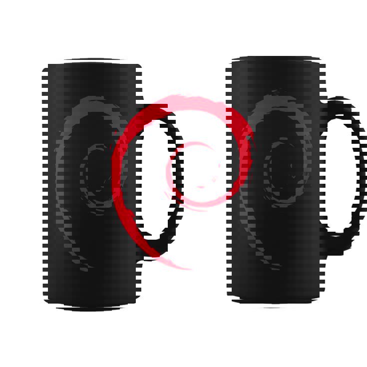 Debian Spiral Logo Os Open Source Pour Les Amoureux De Linux Tasse