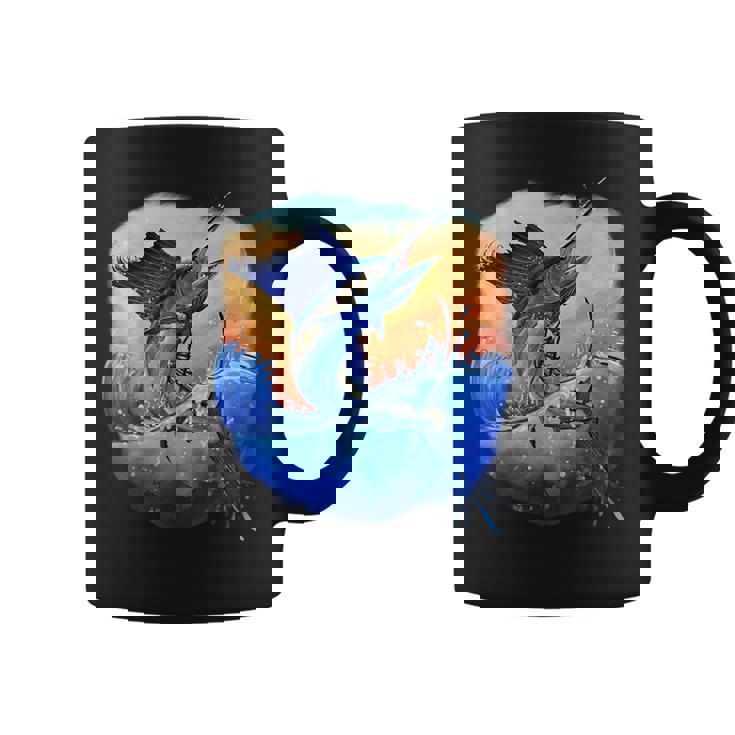 Deep Sea Fishing Marlin Sport Fishing Coffee Mug