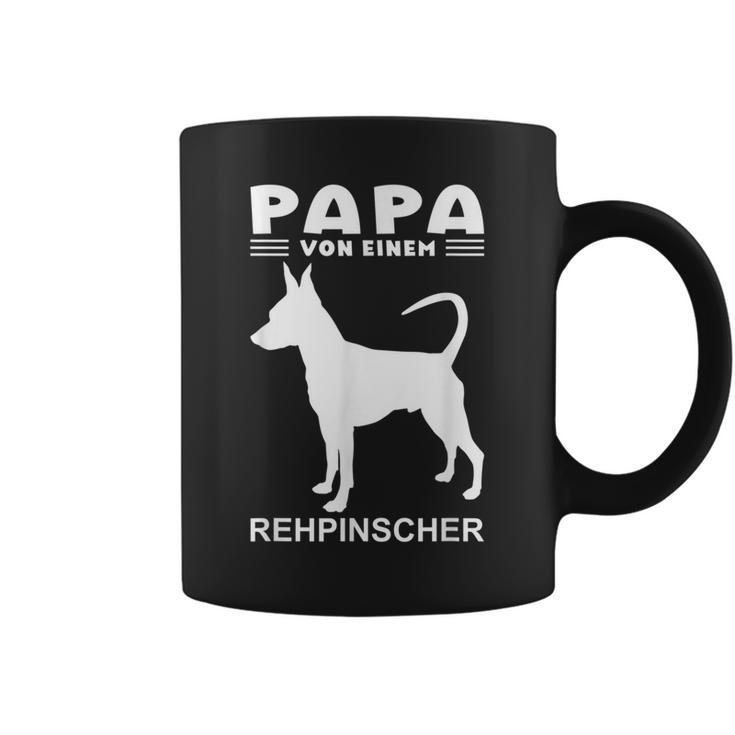 Deer Pinscher Papa Motif Dog Tassen