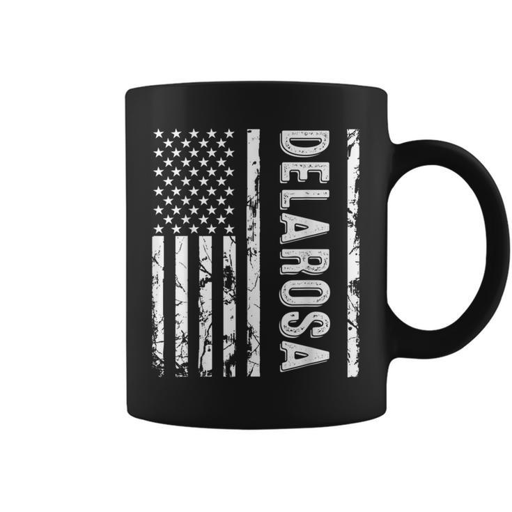 Delarosa Last Name Surname Team Family Reunion Coffee Mug