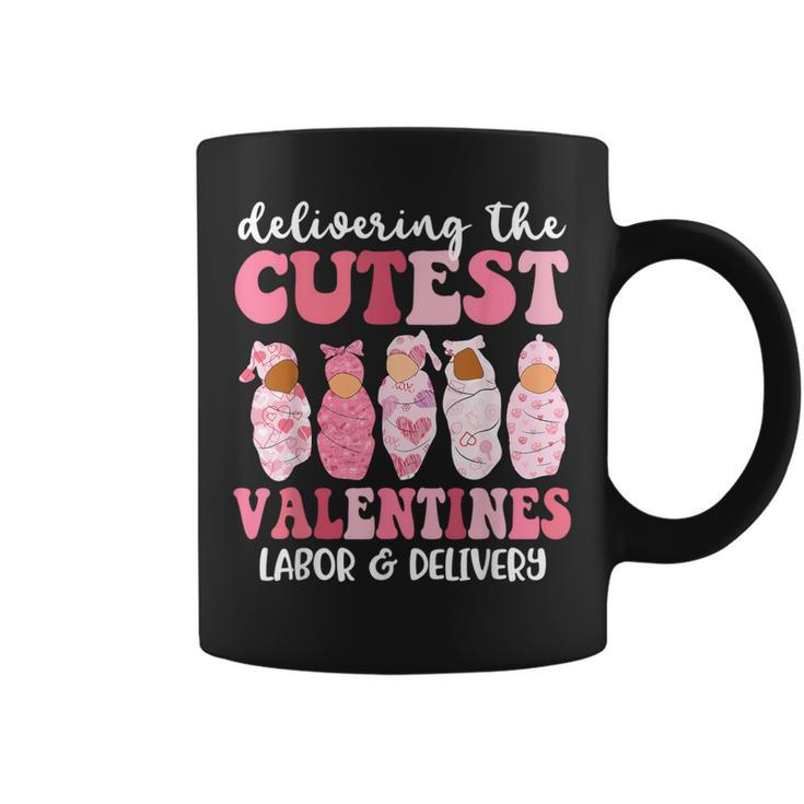 Delivering The Cutest Valentines Labor & Delivery Nurse Coffee Mug