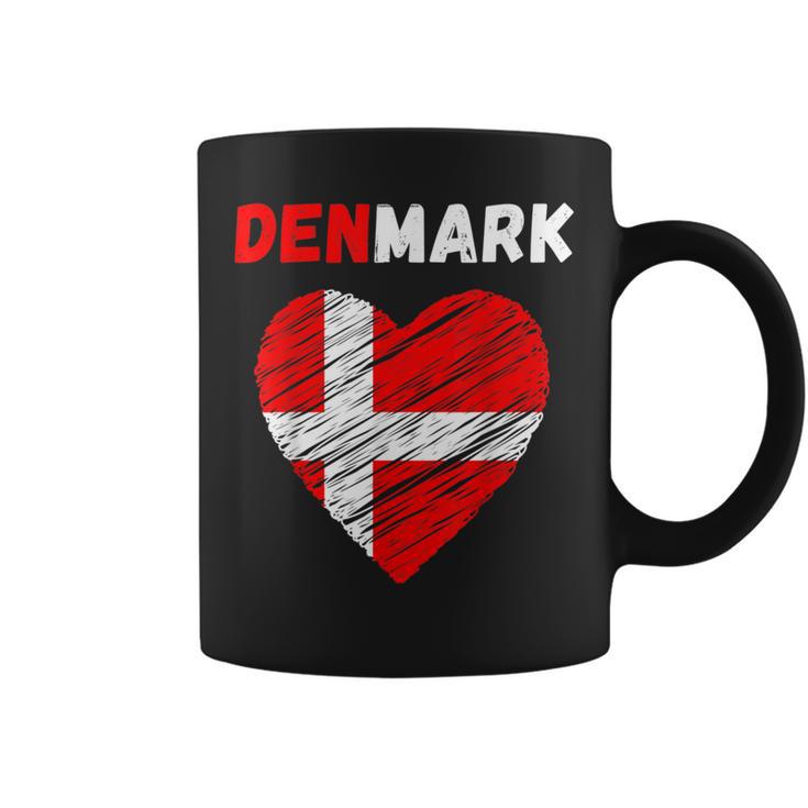 Denmark Flag Holiday Denmark Heart Danish Flag Tassen