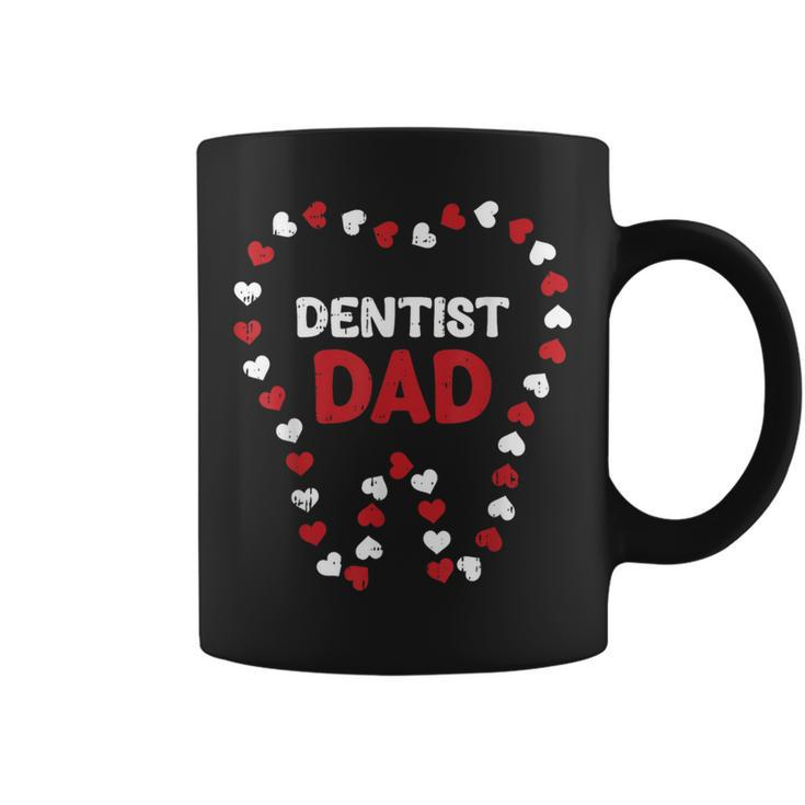 Dentist Dad Fathers Day Dental Assistant Hygienist Papa Men Coffee Mug