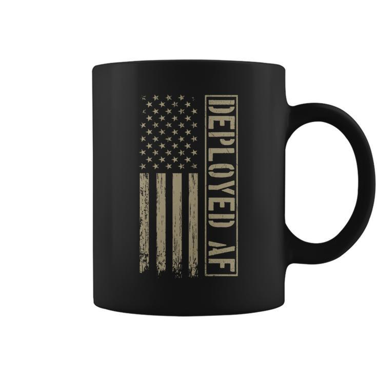 Deployed Af Military Husband Wife Deployment Coffee Mug
