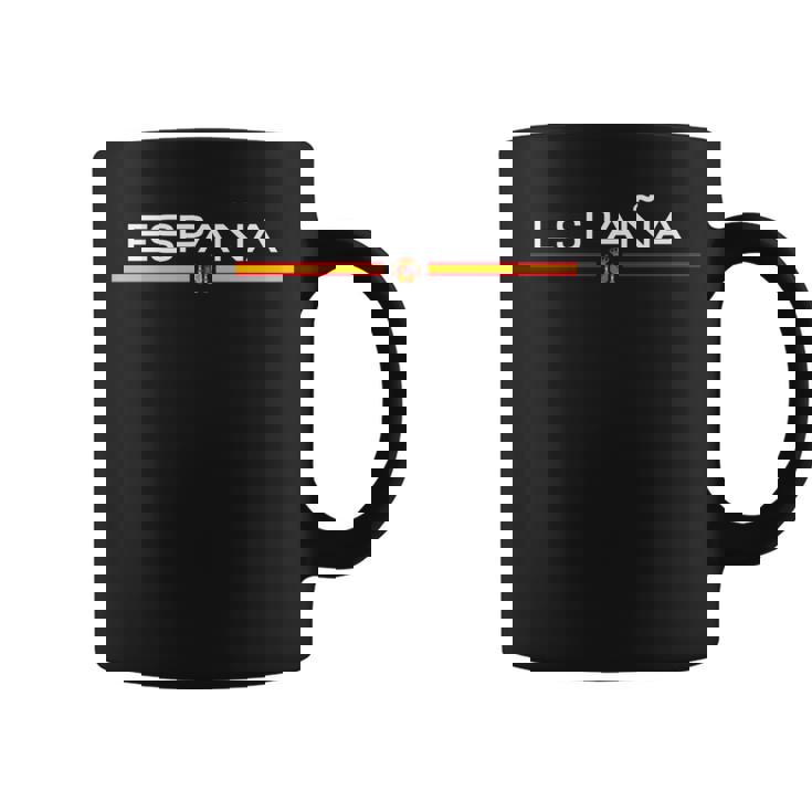 Deportiva De España Con Bandera De España Manga Larga Taza de café
