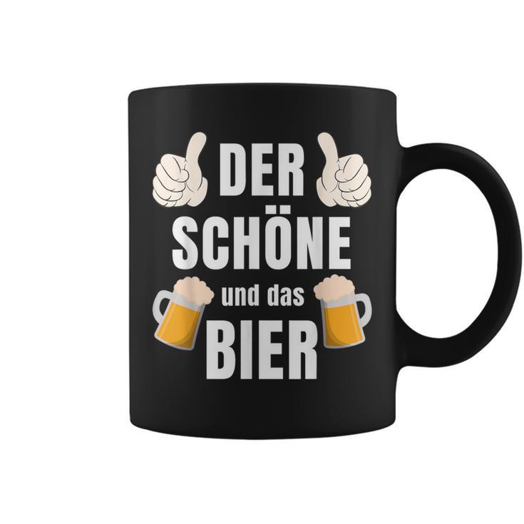 Der Schöne Und Das Bier The Beauty And The Beer For Beer Lovers Slogan Tassen