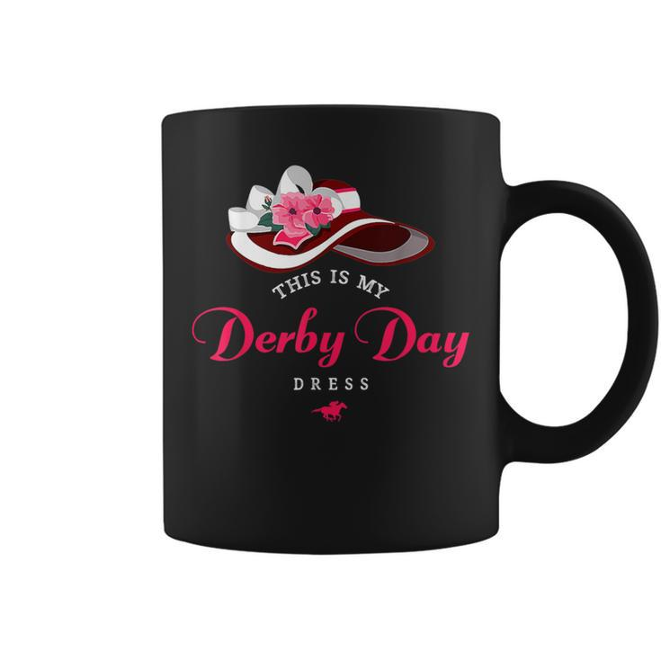 Derby Day 2024 Derby Horse This Is My Derby Day Dress Coffee Mug