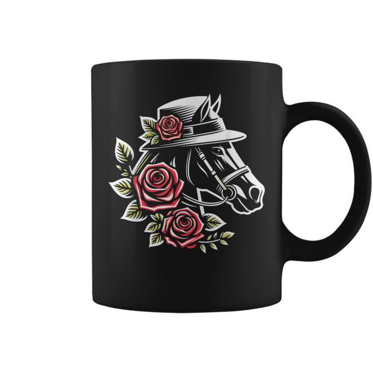 Derby Day Ddress 2024 Hat Horse Racing Derby Coffee Mug