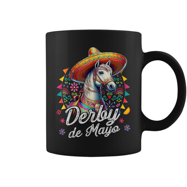 Derby De Mayo For Horse Racing Mexican Coffee Mug