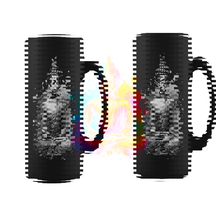 Bouddha Illumination Spirituelle Et Calme Méditations Tasse