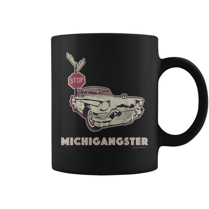 Detroit Cruise Michigangster Motor City Woodward Hot Rod Coffee Mug