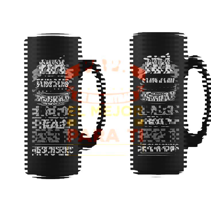 Día Del Padre Papá Hija Hijo Regalo Padre Taza de café