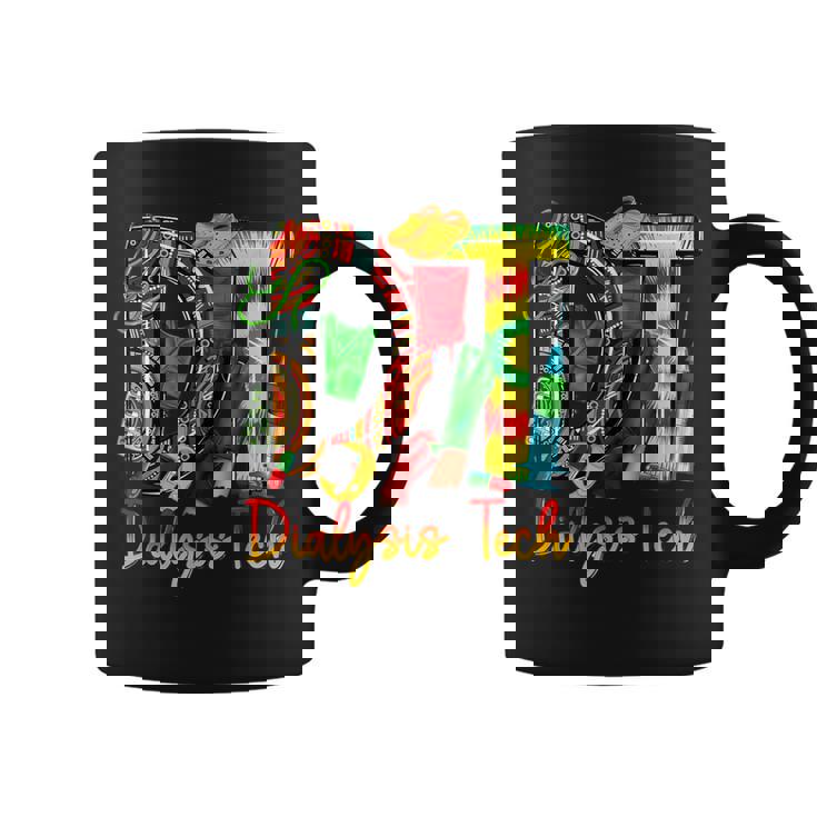 Dialysis Tech Junenth Freedom 1865 Black History Month Coffee Mug