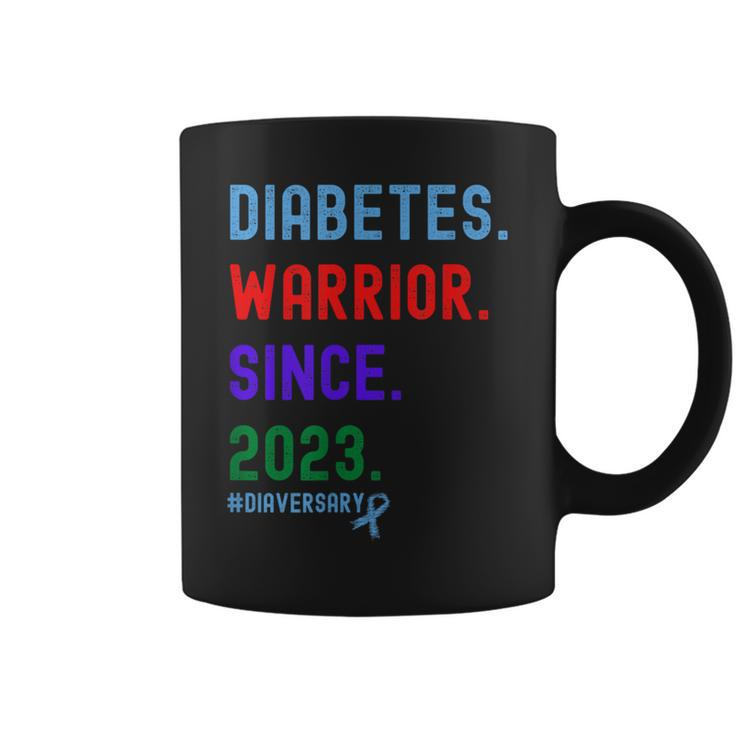 Diaversary Diabetes Warrior Since 2023 Coffee Mug