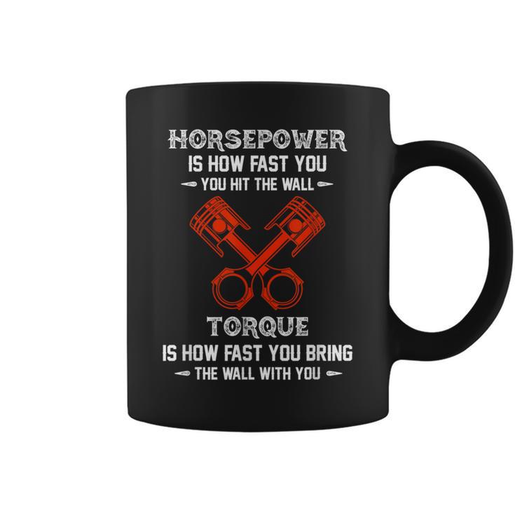 Diesel Mechanics Auto Mechanic Say It With Horse Power Coffee Mug