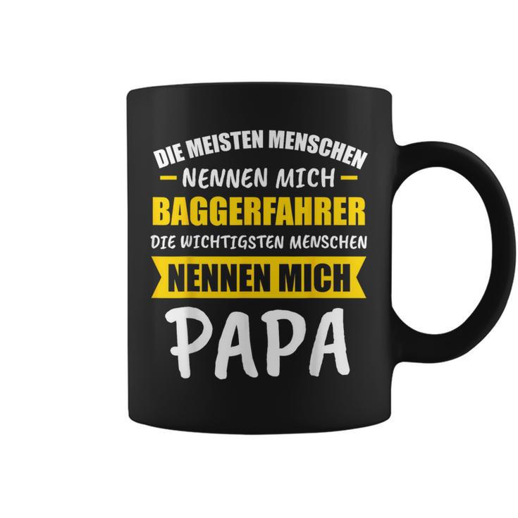 Digger Excavator Driver Dad Slogan Tassen