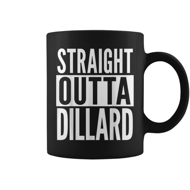 Dillard Straight Outta College University Alumni Coffee Mug