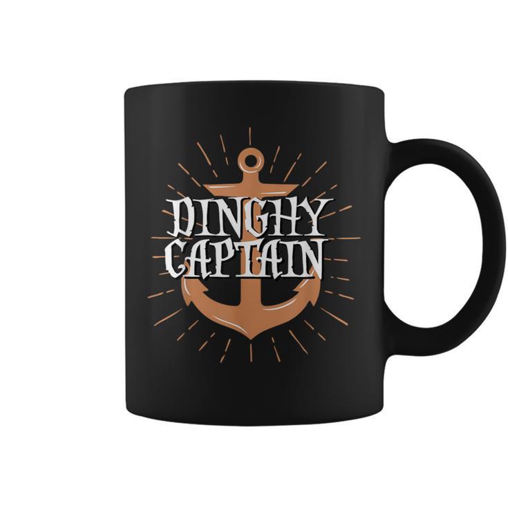 Dinghy Captain boating Sailing Crew Coffee Mug