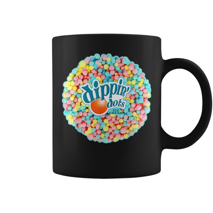 Dippin Dots Rainbow Color Ice Cream Coffee Mug