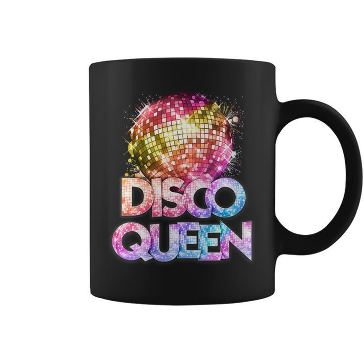 Disco Queen 70'S Disco Themed Vintage Seventies Costume Coffee Mug