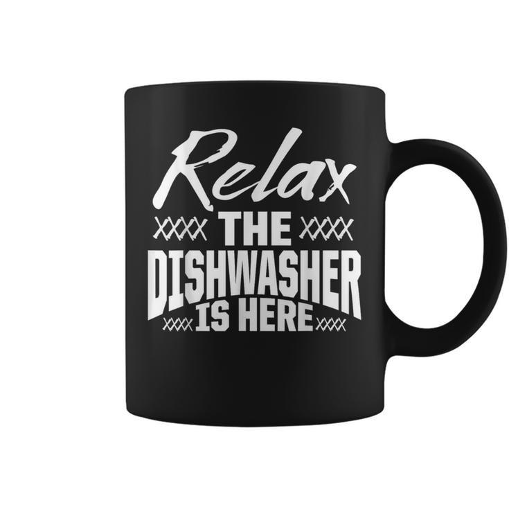 Dishwasher Relax Dishwashing Coffee Mug