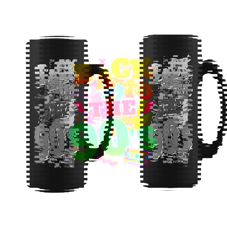 Divertida Fiesta Temática Retro De Los 90 Años 90 Taza de café